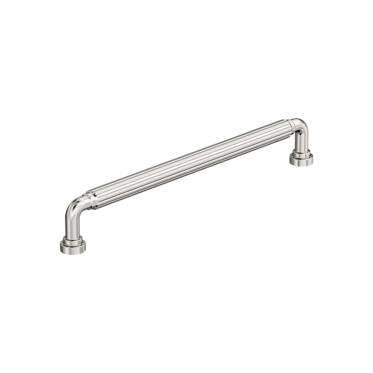 Amerock Cowrie Pull 8-13/16 in. Center-to-Center, Polished Nickel