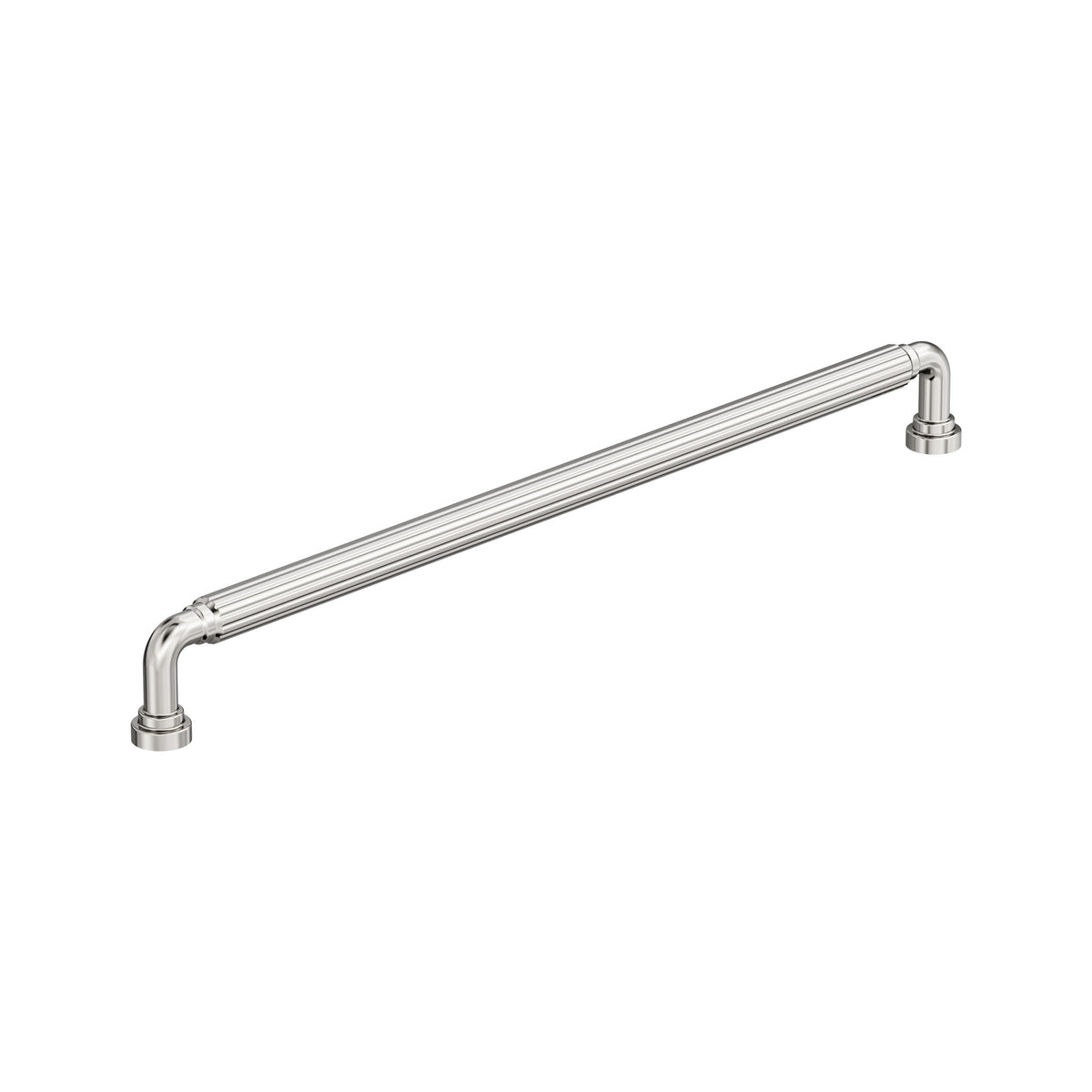 Amerock Cowrie Pull 12-5/8 in. Center-to-Center, Polished Nickel