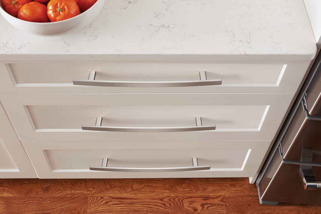 Amerock Cyprus Pull  Polished Nickel 10-1/16" Center to Center
