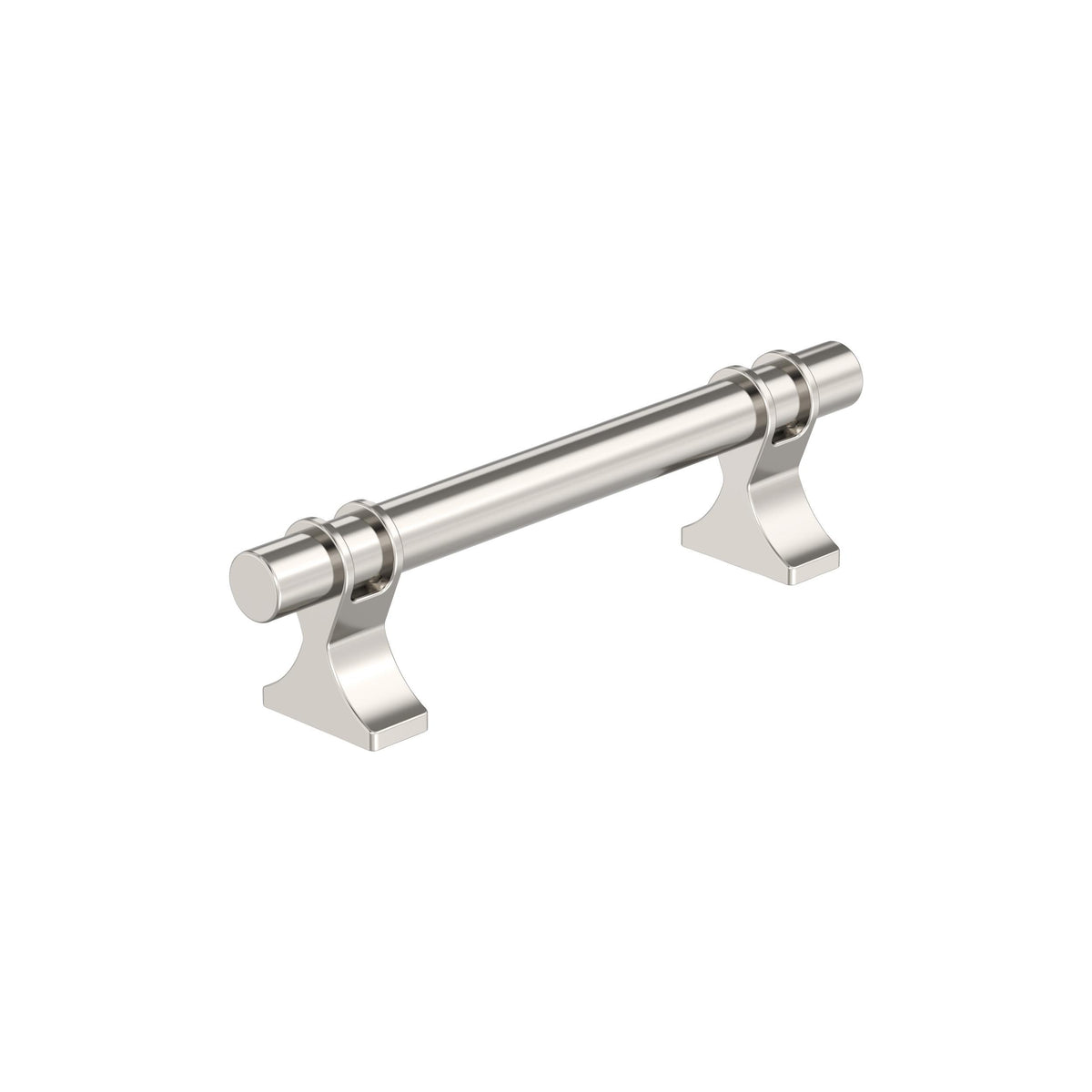 Amerock Davenport Pull 3-3/4 in. Center-to-Center, Polished Nickel