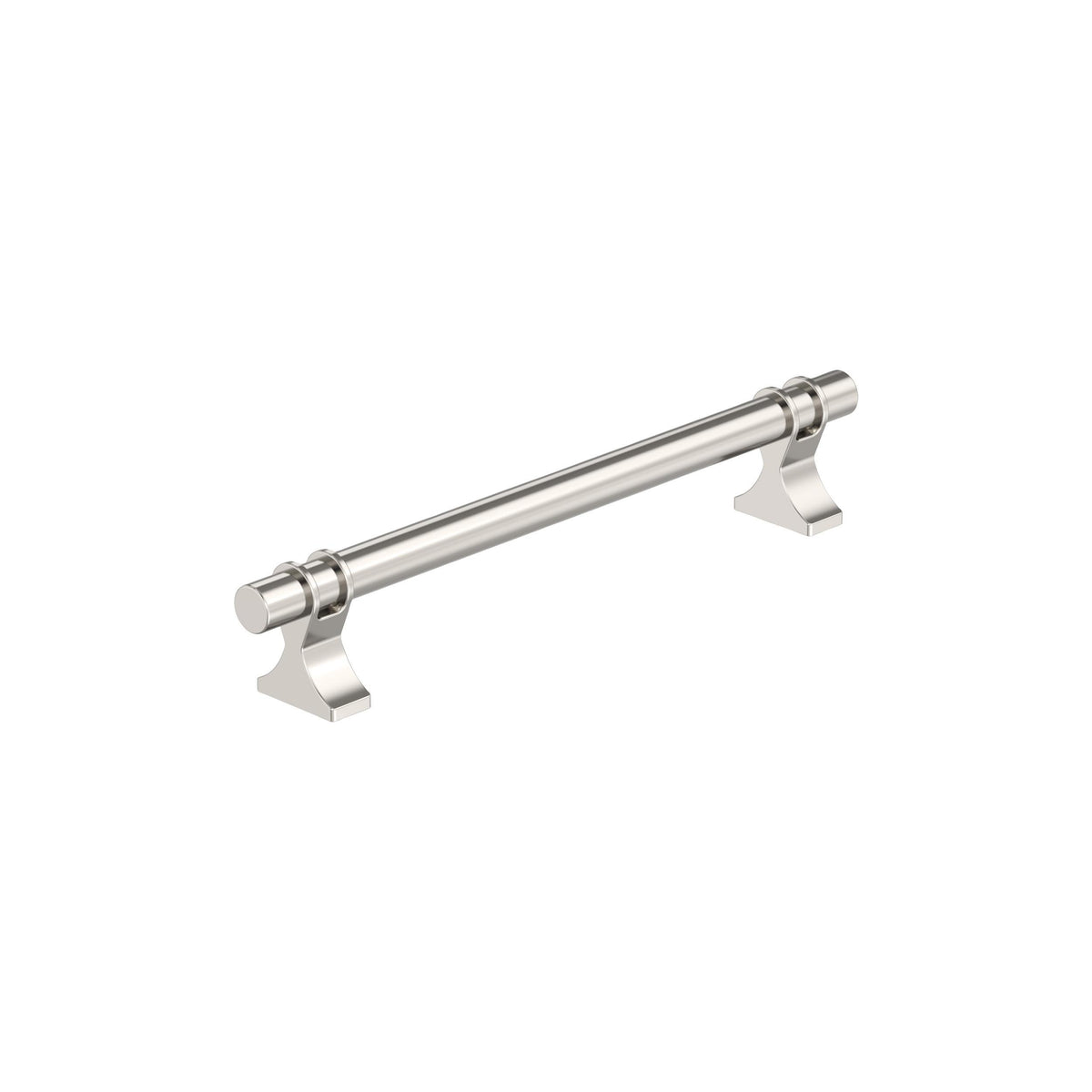 Amerock Davenport Pull 6-5/16 in. Center-to-Center, Polished Nickel