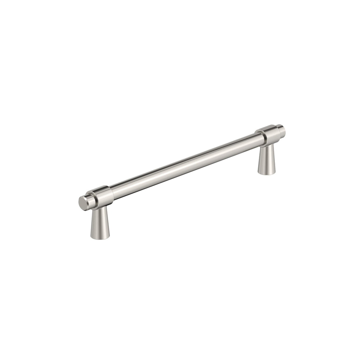 Amerock Destine Pull Polished Nickel 6-5/16 in. Center-to-Center