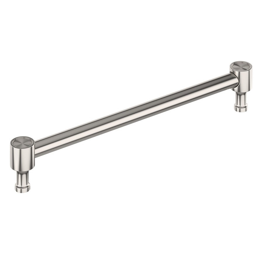 Amerock Dupont Circle Pull Polished Nickel 8-13/16 in. Center-to-Center