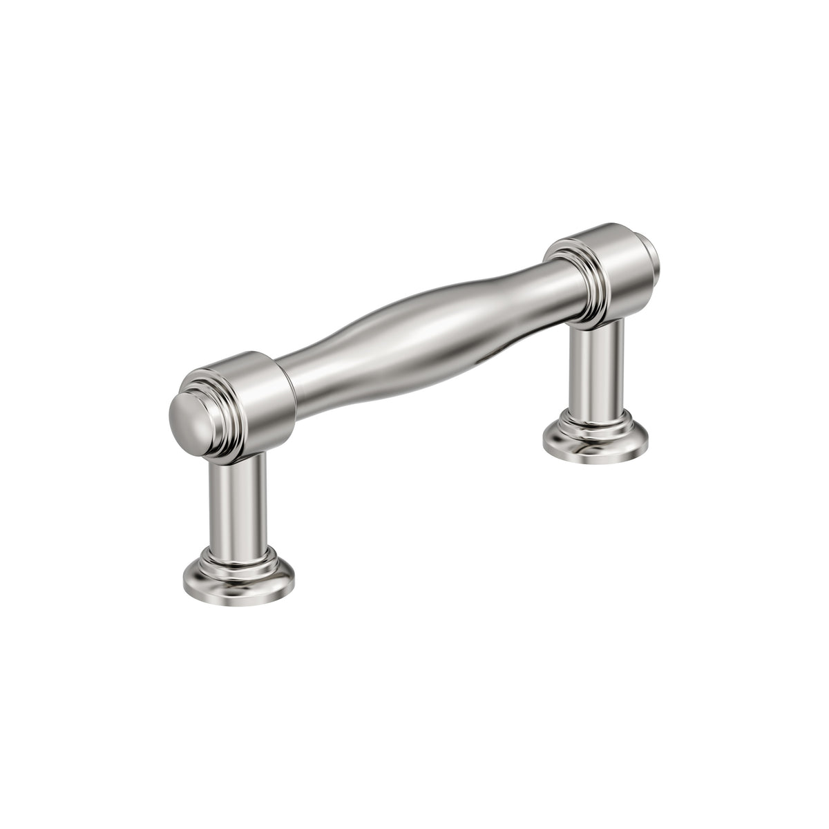 Amerock Enlivity Pull 3 in. Center-to-Center, Polished Nickel