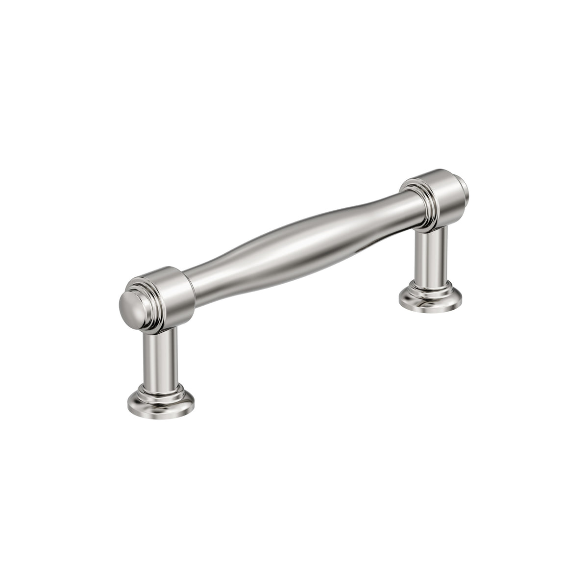 Amerock Enlivity Pull 3-3/4 in. Center-to-Center, Polished Nickel