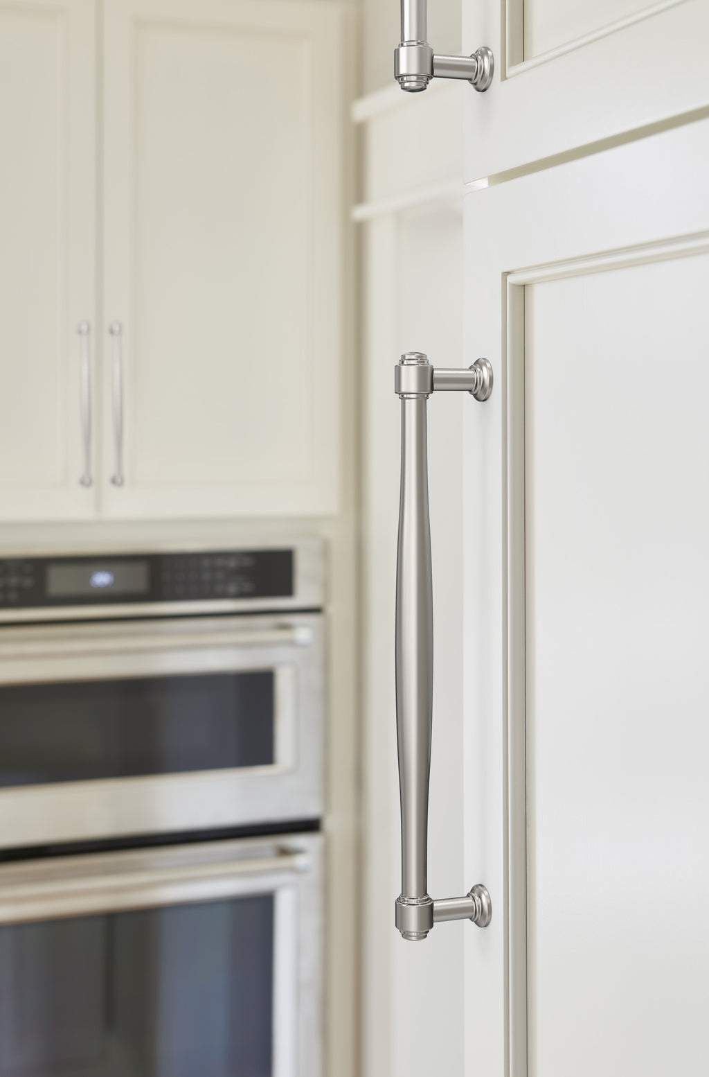 Amerock Enlivity Pull 8-13/16" Center To Center, Polished Nickel