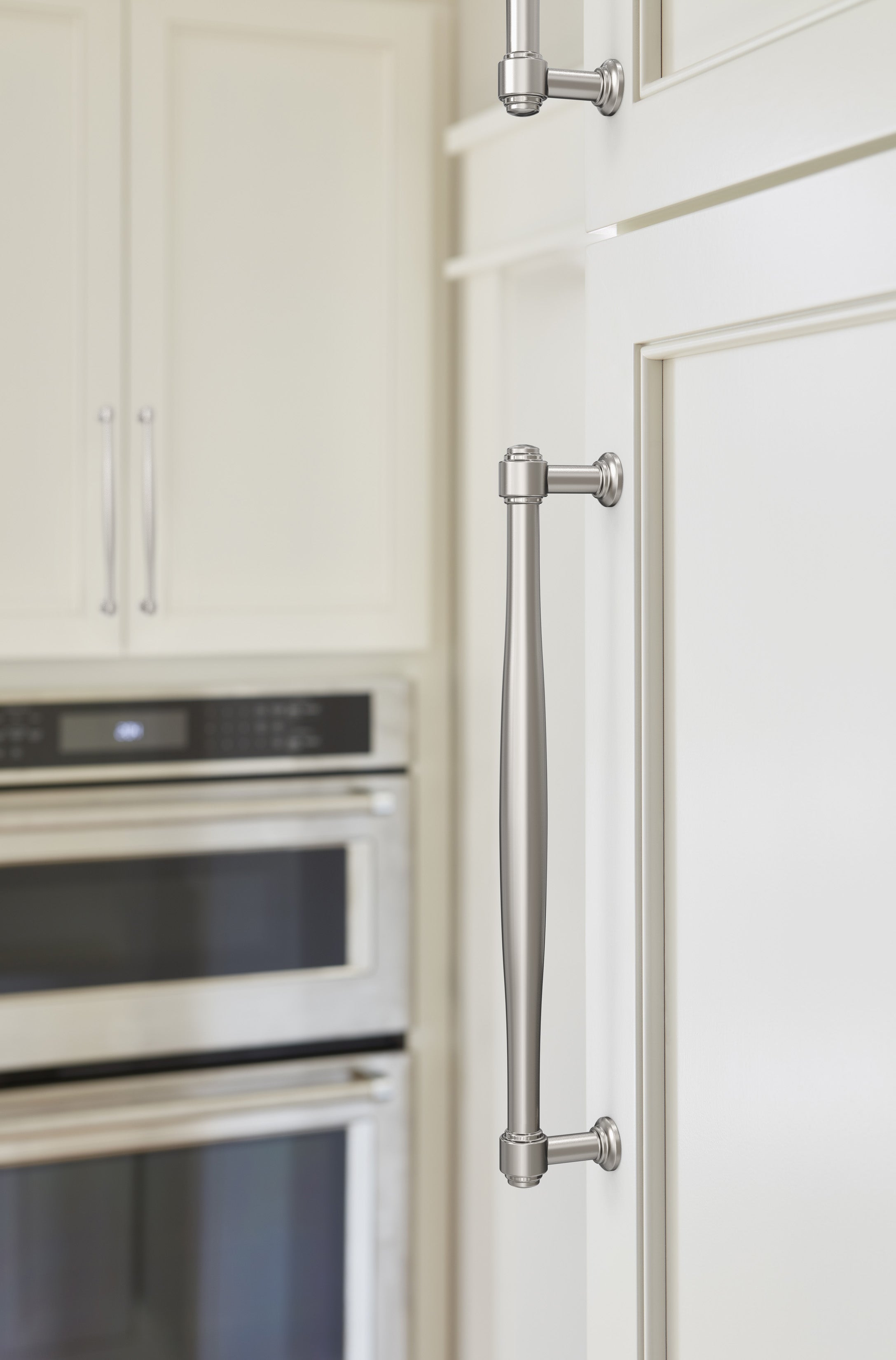 Amerock Enlivity Pull 8-13/16" Center To Center, Polished Nickel