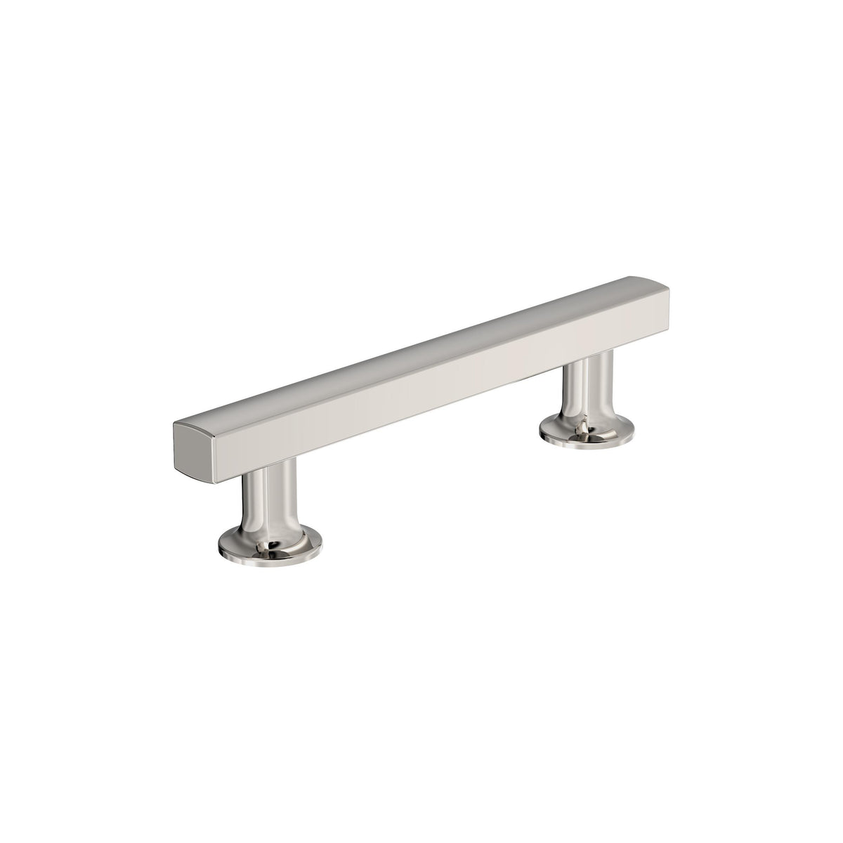 Amerock Everett Pull Polished Nickel 3-3/4 in. Center-to-Center
