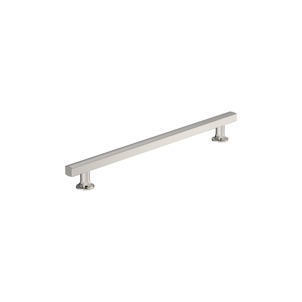 Amerock Everett Pull Polished Nickel 10-1/16 in. Center-to-Center