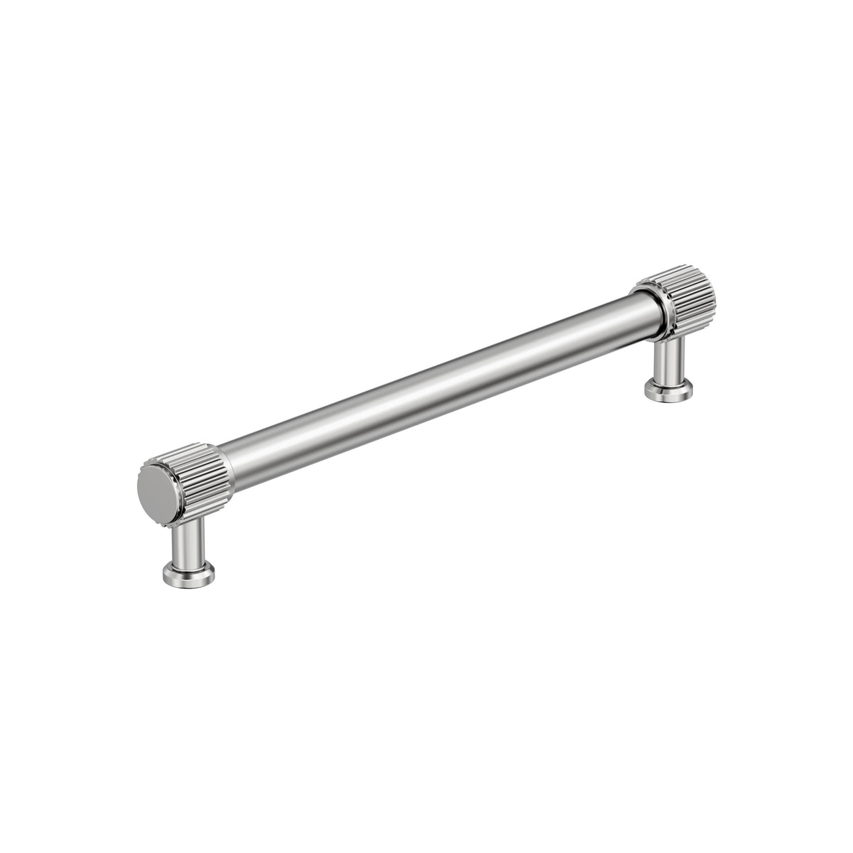 Amerock Farewind Pull Polished Nickel 7-9/16 in. Center-to-Center