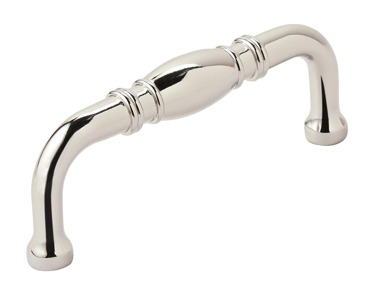 Amerock Granby Pull Polished Nickel 3 in. Center-to-Center