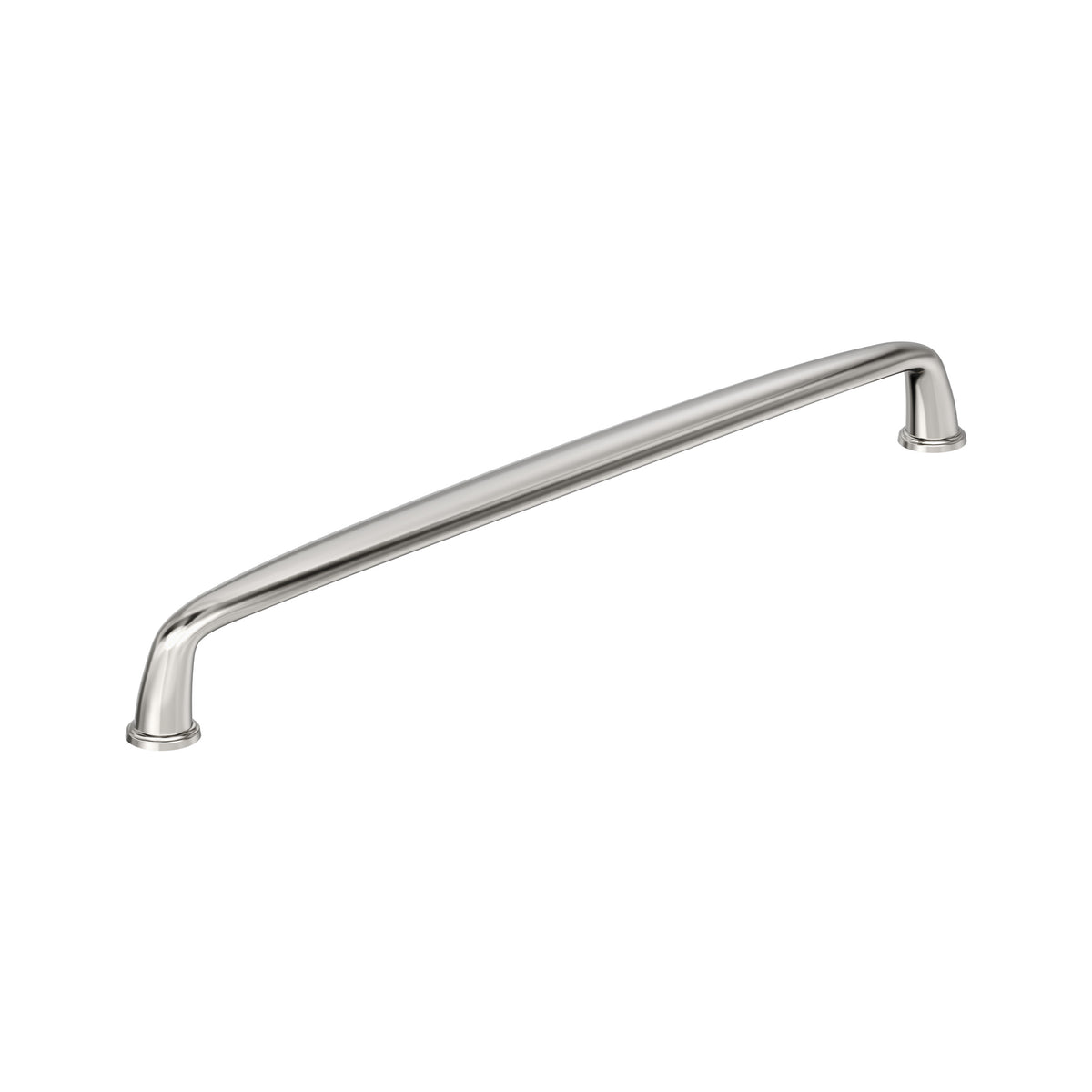 Amerock Kane Pull 10-1/16 in. Center-to-Center, Polished Nickel
