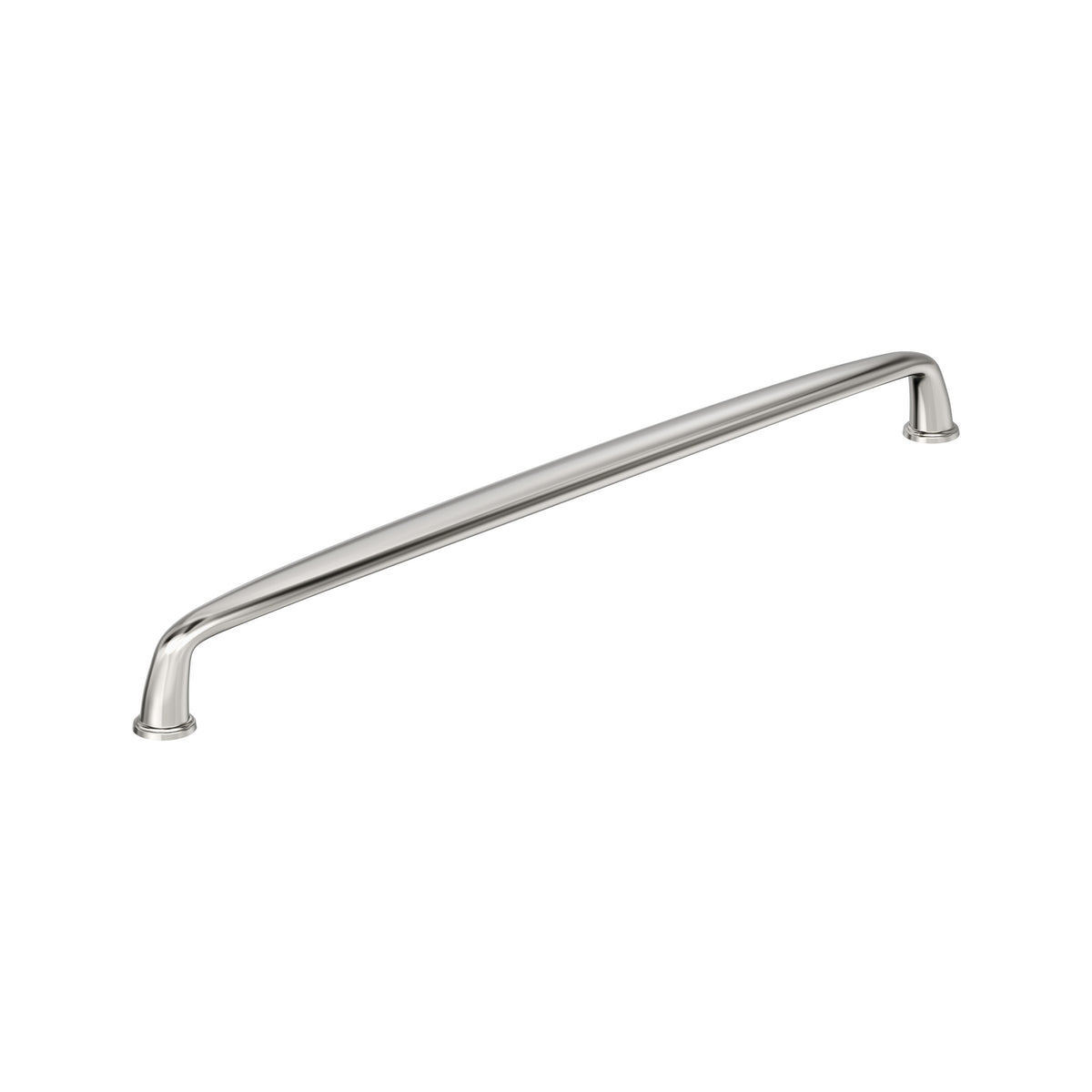 Amerock Kane Pull 12-5/8 in. Center-to-Center, Polished Nickel