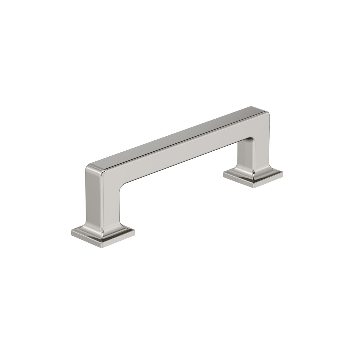 Amerock Lintel Pull Polished Nickel 3-3/4 in. Center-to-Center