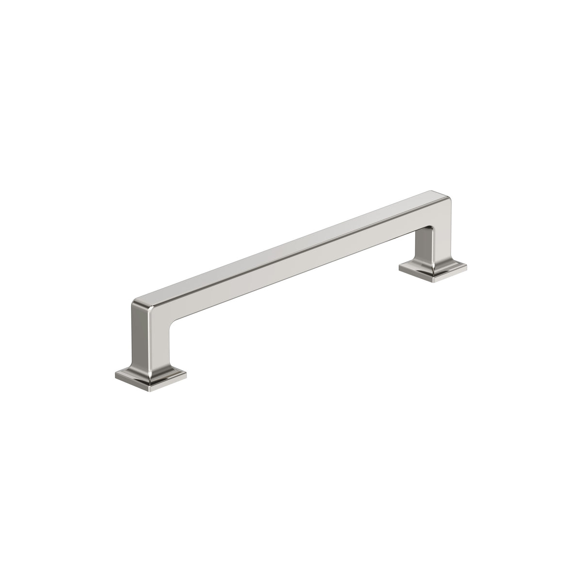 Amerock Lintel Pull Polished Nickel 6-5/16 in. Center-to-Center