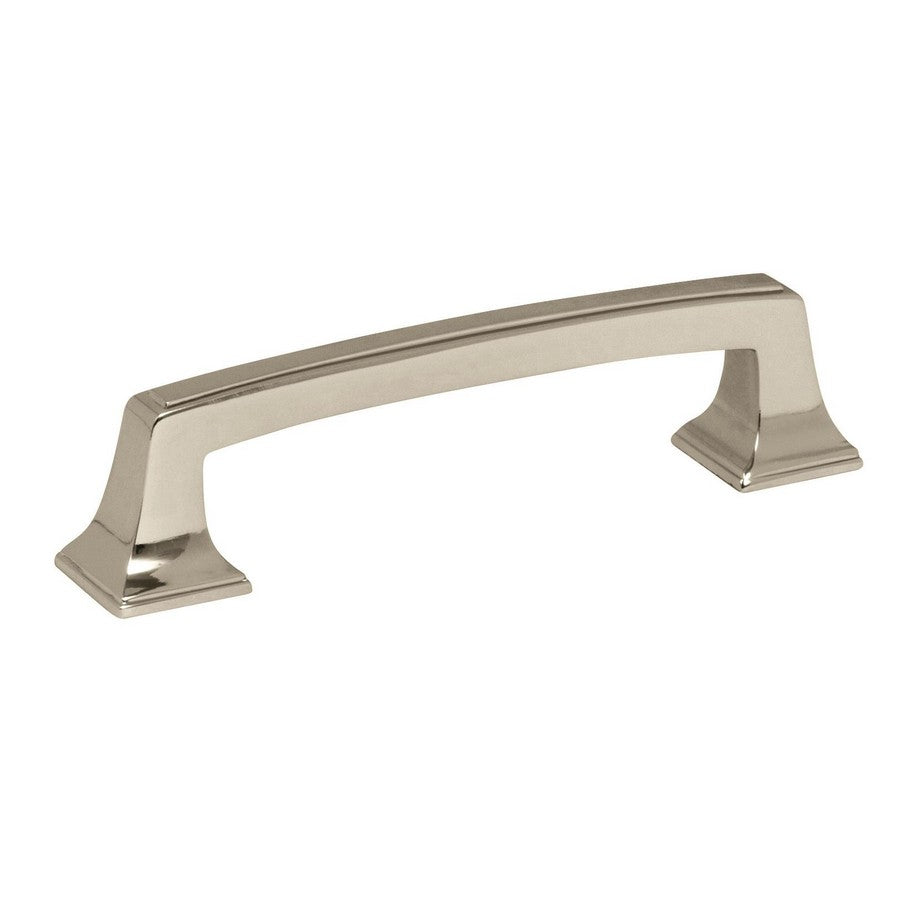 Amerock Mulholland Pull Polished Nickel 3-3/4 in. Center-to-Center
