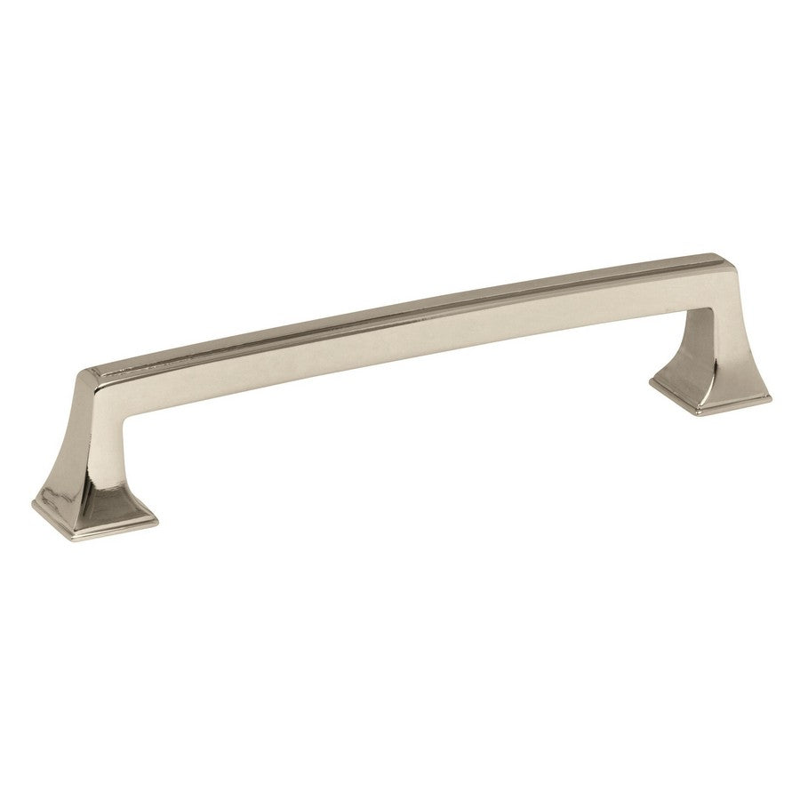 Amerock Mulholland Pull Polished Nickel 6-5/16 in. Center-to-Center