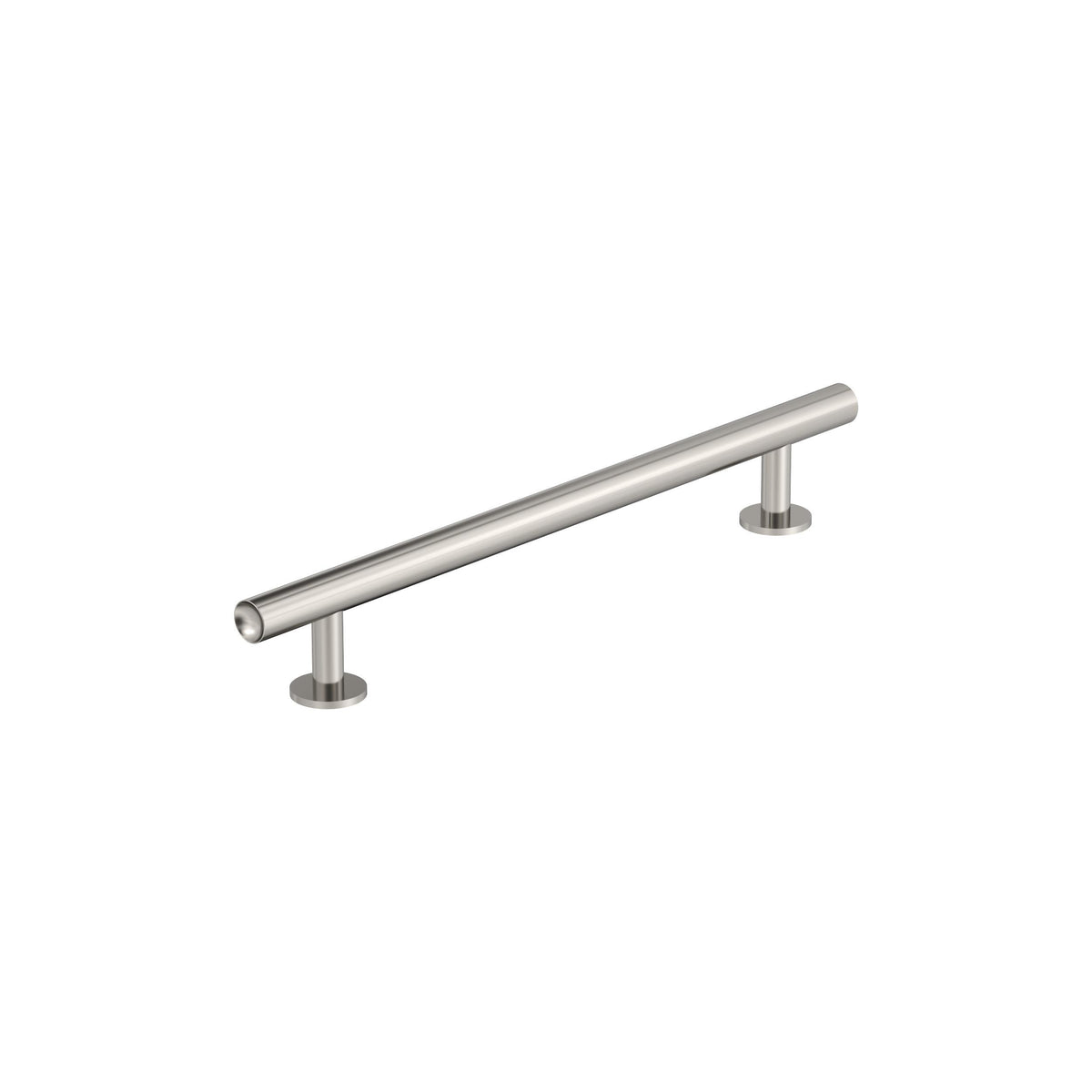 Amerock Radius Pull Polished Nickel 6-5/16 in. Center-to-Center