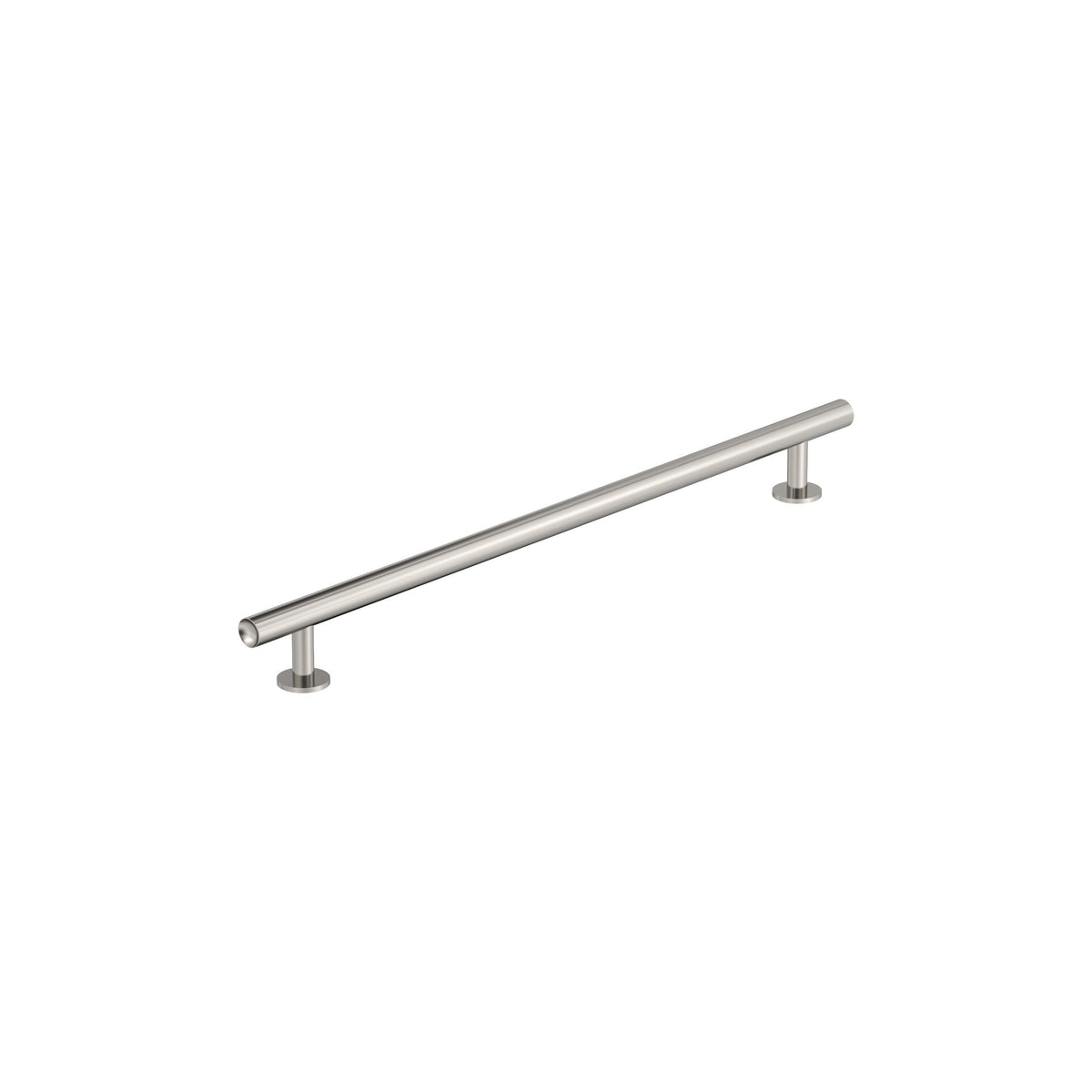 Amerock Radius Pull Polished Nickel 10-1/16 in. Center-to-Center