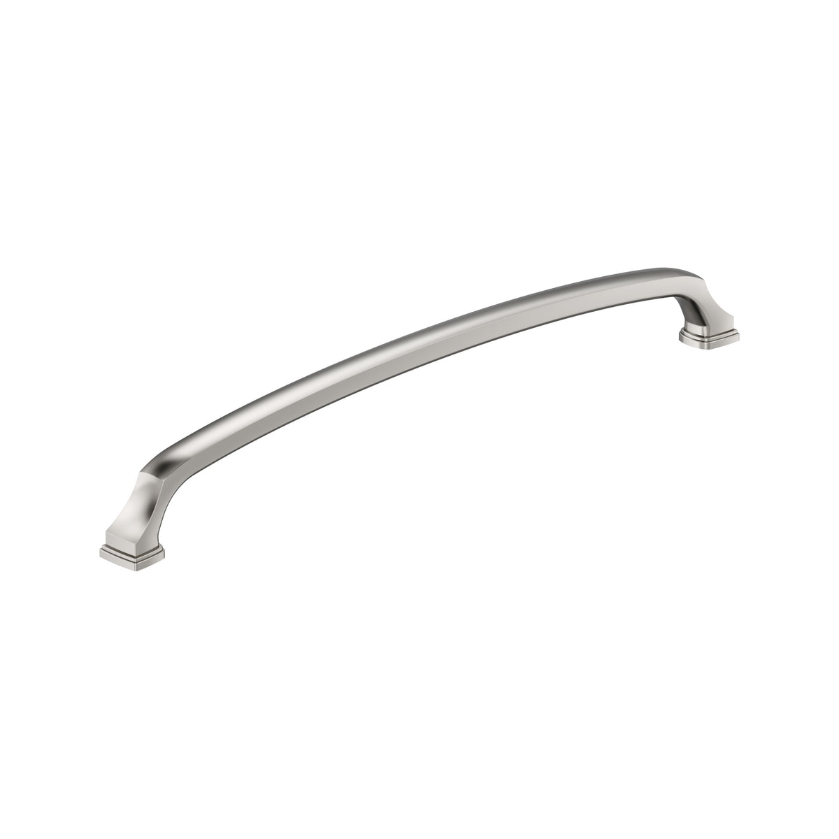 Amerock Revitalize Pull Polished Nickel 12-5/8 in. Center-to-Center