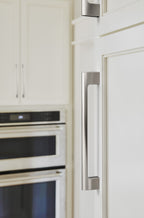 Amerock Riva Pull Polished Nickel 8-13/16" Center to Center