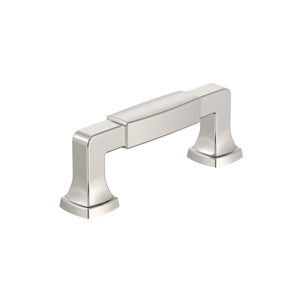 Amerock Stature Pull Polished Nickel 3" Center-to-Center