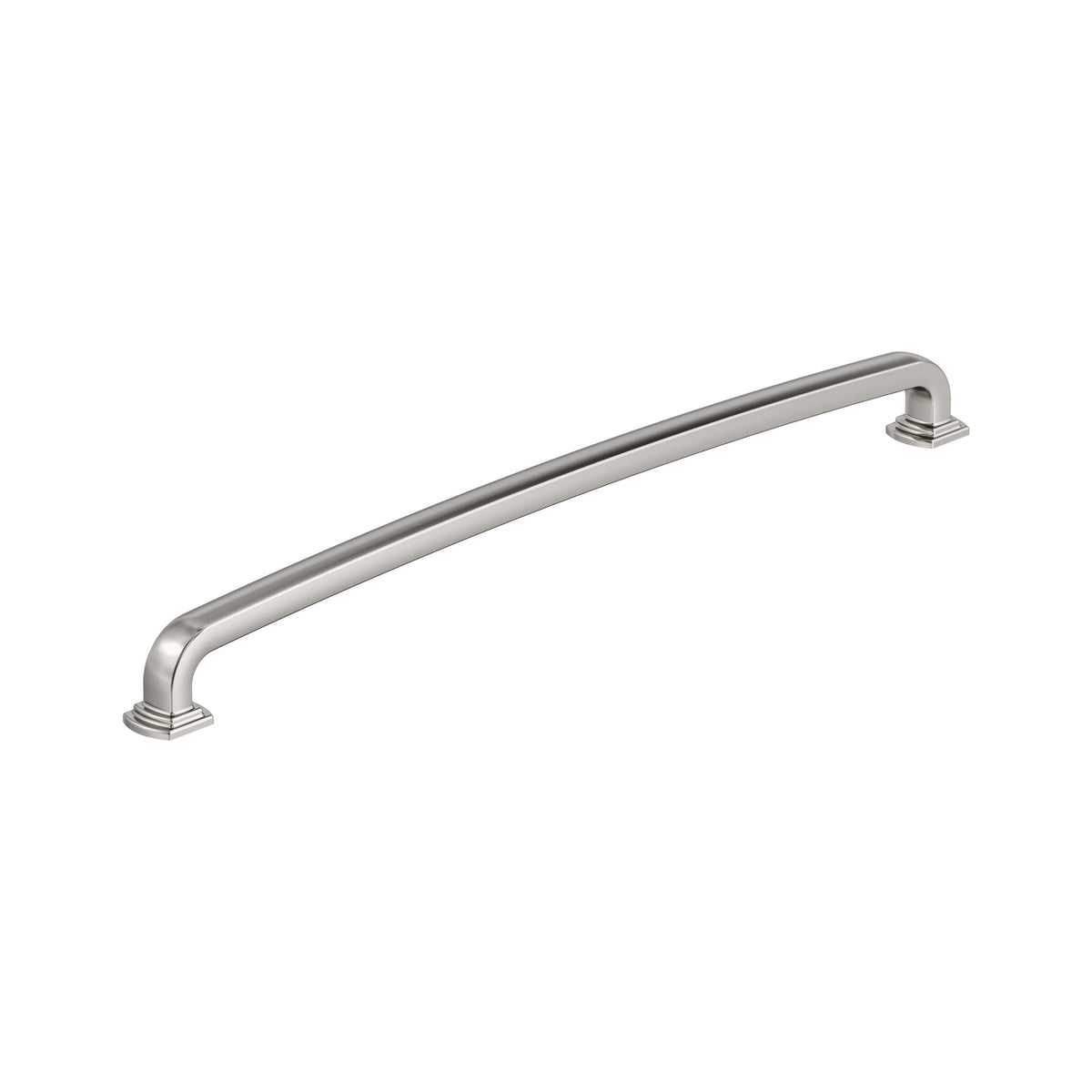 Amerock Surpass Pull Polished Nickel 12-5/8 in. Center-to-Center
