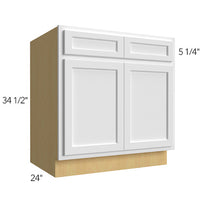 Sink Base 33 W X 34-1/2 H X 24 D- Discovery by Fabuwood
