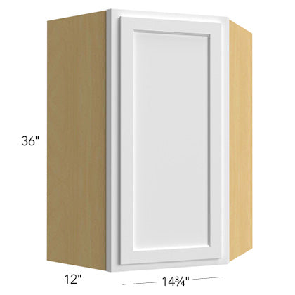 Wall Diagonal Corner 24 W X 36 H X 12 D - Metro Series by Fabuwood