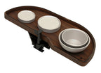 Craftsman Collection Solid Walnut Single-Tier Girasolo With Soft-Close, 18"