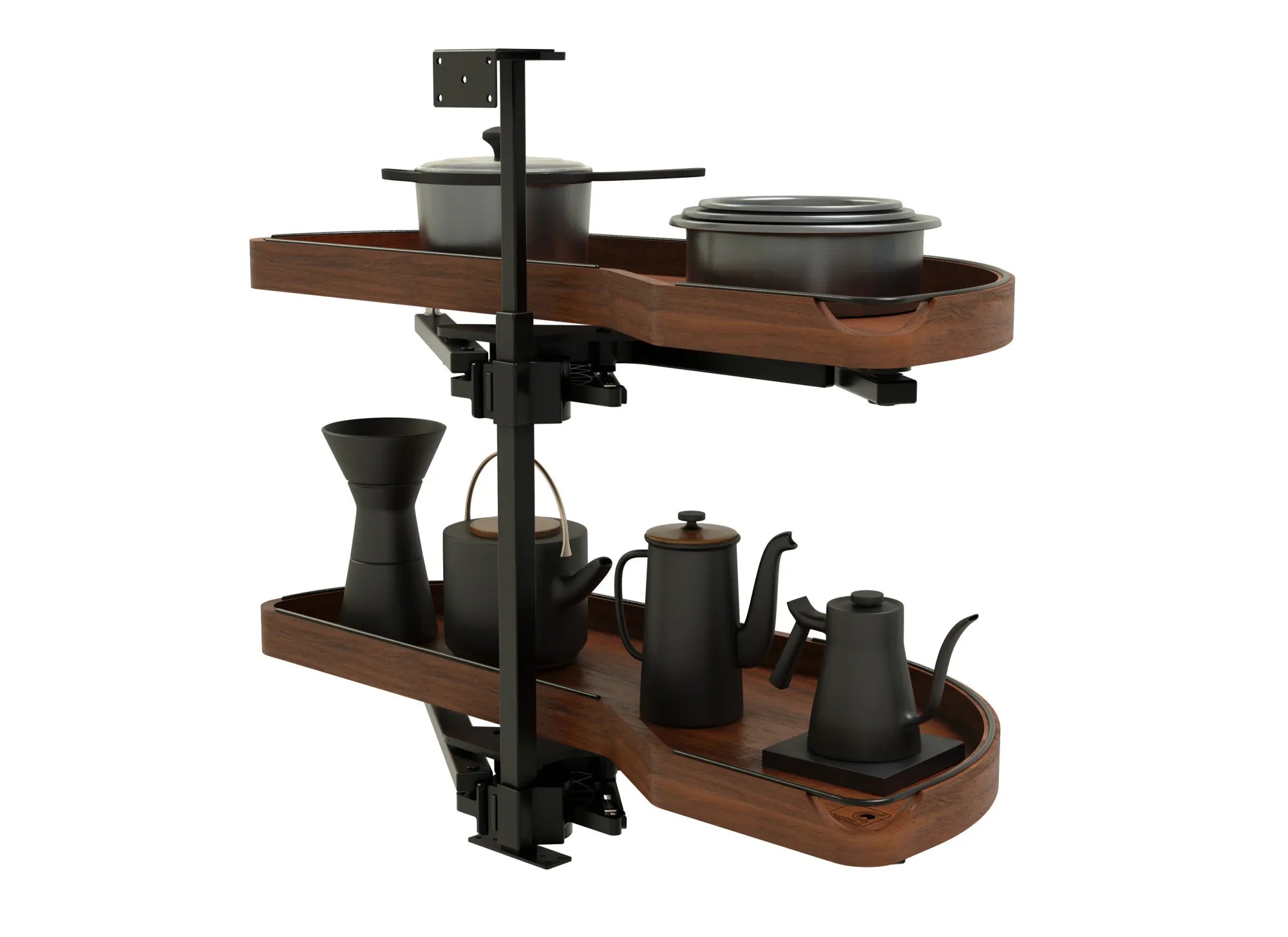 Two-Tier Craftsman Collection Girasolo w/ Soft-Close, 15"