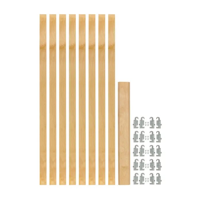 Rev-a-shelf Wood Pilaster System Pilaster Hdw Sets Included 54" Length 1-1/8" Width