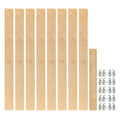 Rev-a-shelf Wood Pilaster System Pilaster Hdw Sets Included 54" Length 2-3/8" Width