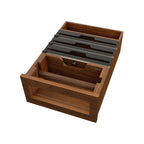 Rev-a-shelf Natural Nbsp Paper Towel And Foil Wrap Tiered Drawer System Nbsp W/O Slides