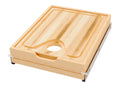 Rev-a-shelf Natural Maple Half Tiered Vanity Drawer Organizer For Full-Access Cabinets, 18'