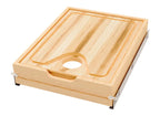 Rev-a-shelf Natural Maple Half Tiered Vanity Drawer Organizer For Full-Access Cabinets