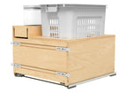 Rev-a-shelf 24" Wood Base Cabinet Waste Pullout