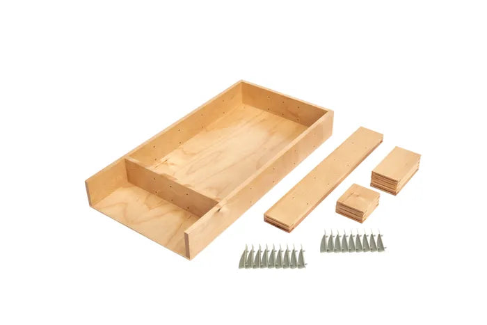 Rev-A-Shelf Wood Drawer Organizer Kit, 15"