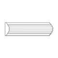 Pierced Acanthus Scrolls Frieze, 2"w x 5/8"d x 8' length Cherry