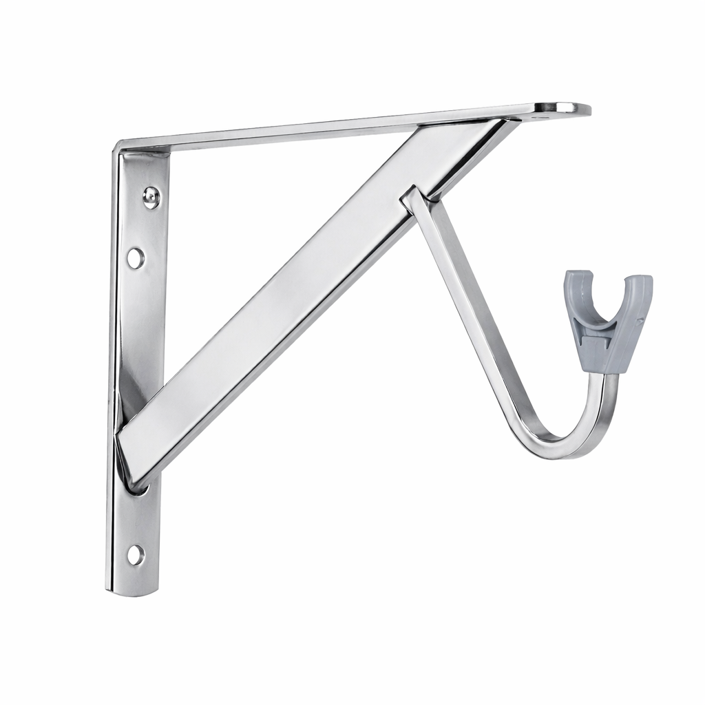 Knap & Vogt Closet-Pro Heavy-Duty Shelf Rod Bracket 12"