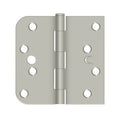 Deltana 4" x 4" X 5/8" Square Security Hinge, Satin Nickel, Left