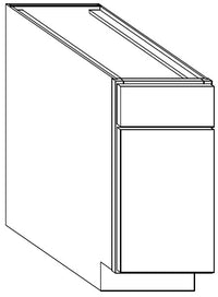 Sink Base Single Door 24 W X 34-1\2 H X 24 D - Rushmore Stain by Legend