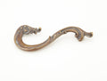 Schaub French Court Pull Monticello Brass 3-1/2" Center to Center Left Hand