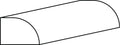 Shoe Moulding 1\2 H X 3\4 D X 96 L - Upton Slab by JSI