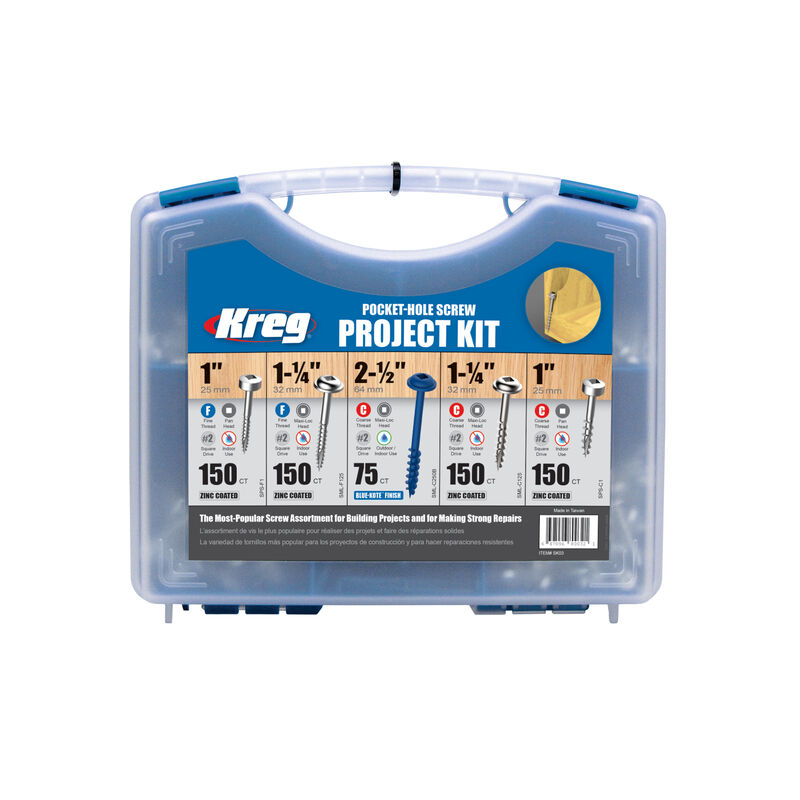 Kreg® Pocket-Hole Screw Project Kit