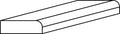 Scribe Moulding 3\4 H X 1\4 D X 96 L - Upton Slab by JSI