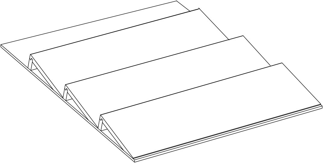 Spice Tray Drawer Insert 24 W (Trimmable to 21") - Rushmore Stain by Legend
