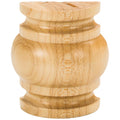 Hardware Resources Half Round Spool Splice Oak 3-1/2" Height