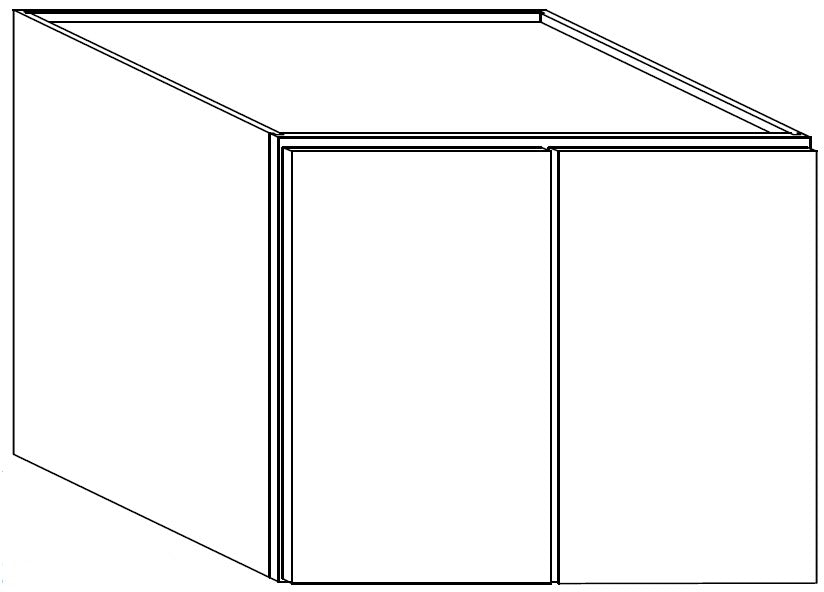 Straight Panel Hood 42 W X 42 H X 20-3\4 D - Rushmore Stain by Legend