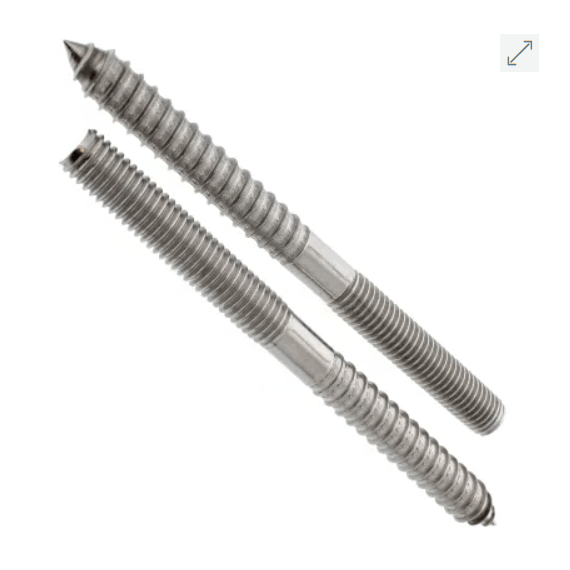 Hanger Bolt 3 1/2" Length 3/8"-16 Thread Size, Multiples of 700